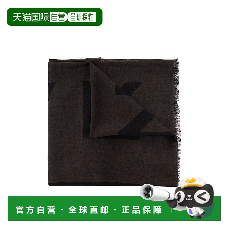 1h可退 香港直邮GIVENCHY 男士围巾 BP007JP0K7305GRAY AW2023 黑