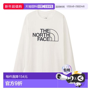 日本直邮THE NORTH FACE 长袖ES大logoT恤 NT32580 W(Men’s)