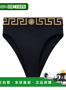 香港直邮VERSACE 女士泳装 ABD010951A11119A1008 CO 黑色 Bikini