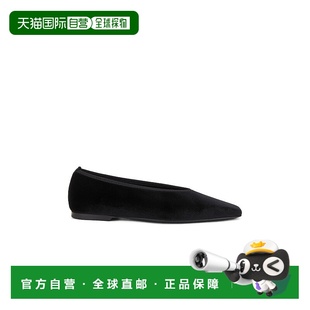 1h可退 香港直邮潮奢 TOTÊME 女士 Minimalist 天鹅绒芭蕾平底鞋