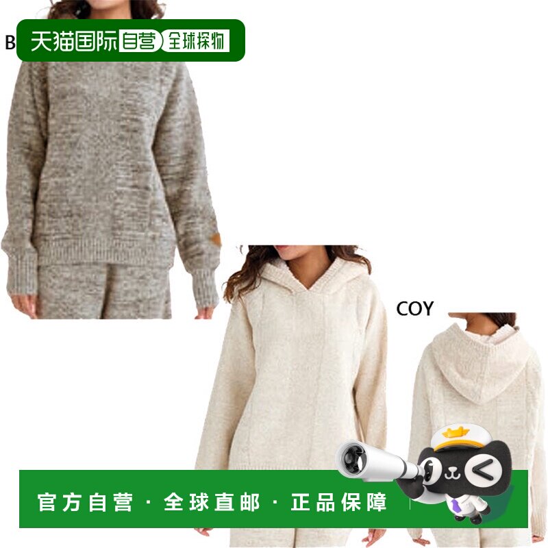 日本直邮Billabong 女士插肩针织连帽衫休闲上衣长袖连帽衫 BF014
