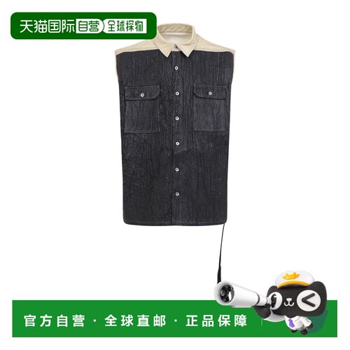 香港直邮rickowens瑞克 欧文斯DRKSHDW男士马甲 【付后1h可退】