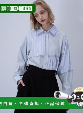 1h可退 日本直邮HARE 女装 拼接花呢衬衫 宽松设计春秋款 646206