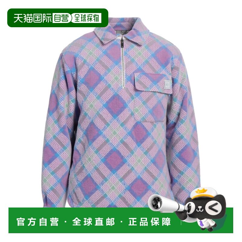 香港直邮Dior X Erl 男士 运动衫 Purple 紫色时尚舒适卫衣