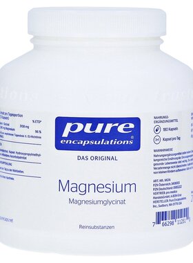 欧洲直邮pure encapsulations/倍宜健康胶囊甘氨酸镁360mg