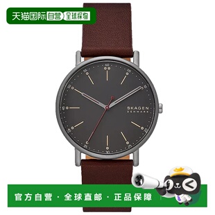 自营Skagen Men's Signatur Black Dial Watch - black 美国奥莱