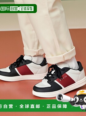 香港直邮HOGAN 男士运动鞋 HXM6680FL30R37 AW2024 白色 Hogan H6