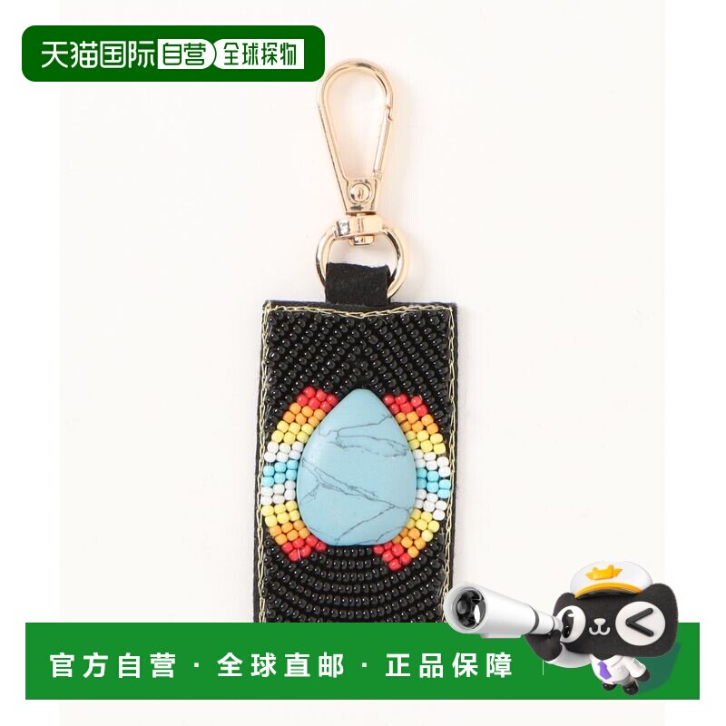 日本直邮CAYHANE 手工制大滴型绿松石扣环吊饰 IJCP5104