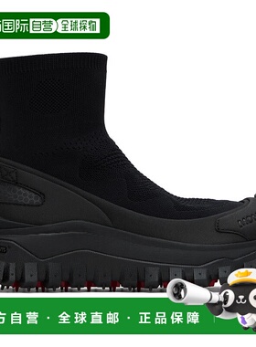 1h可退 香港直邮潮奢 Moncler 盟可睐 男士 黑色 Trailgrip Knit