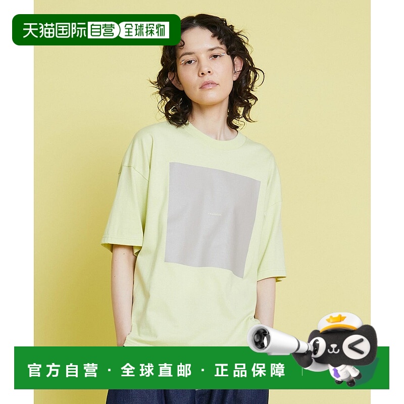1h可退 日本直邮FRAPBOIS 原创印花宽松T恤 B1542RUT206
