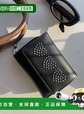 1h可退 日本直邮WEGO 女士铆钉设计钱包 LG25SS03G0117新款
