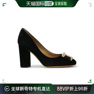 香港直邮SALVATORE 0597707 女士黑色高跟鞋 FERRAGAMO