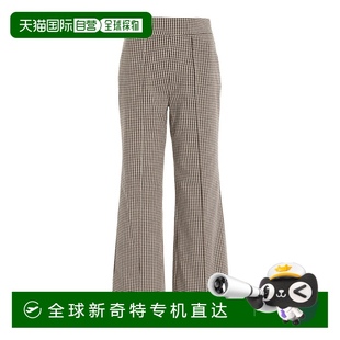 長褲 女士 香港直郵潮奢 Knack 舒適時(shí)尚 Staud brown棕色