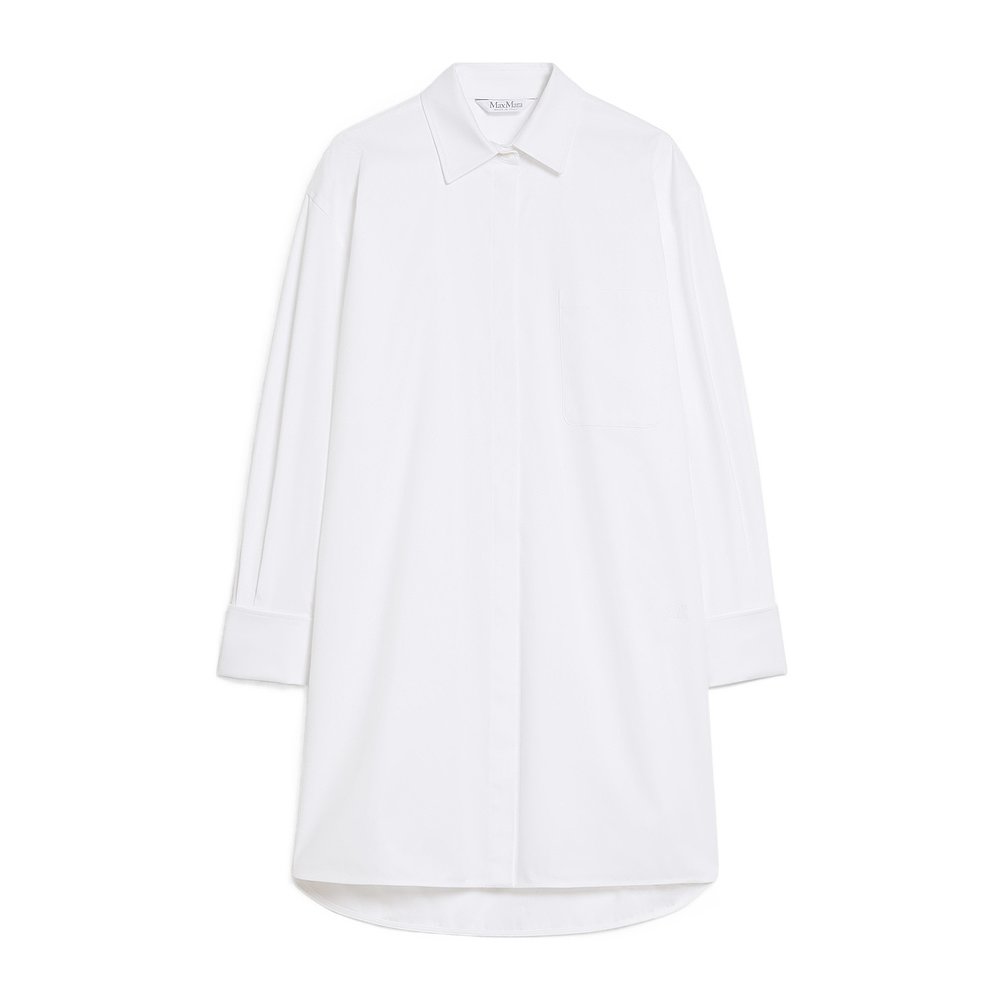 Max Mara 棉质斜纹衬衫连衣裙 1226084206图片