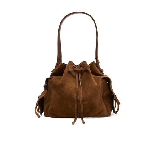 香港直邮ACNE STUDIOS 女士斜挎包 A10468295 AW2025 棕色 MULTIP