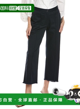 自营 Merlette Minn 长裤 - 海军蓝 美国奥莱直发直筒裤