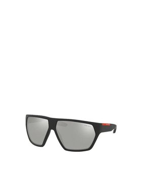 PRADA 男士眼镜 SPS08UDG02B0 CO 灰色 黑色徽标太阳镜