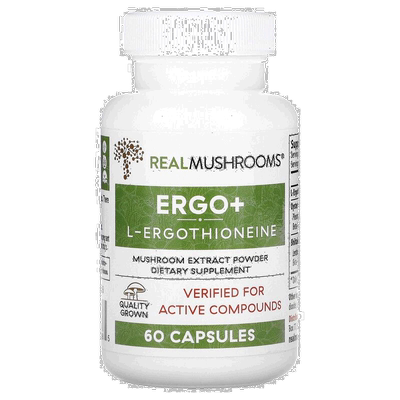 香港直发Real Mushrooms麦角硫因胶囊易代谢消化滋补质量保证60粒