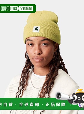 自营欧洲直邮Carhartt Wip 女士黄色腈纶帽子