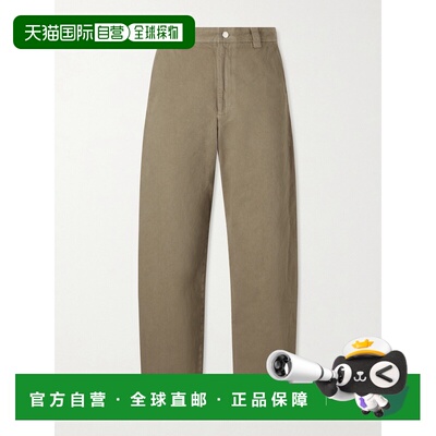 1h可退 香港直邮A.P.C. 男士 Ville 短款直筒棉质斜纹呢斜纹棉布