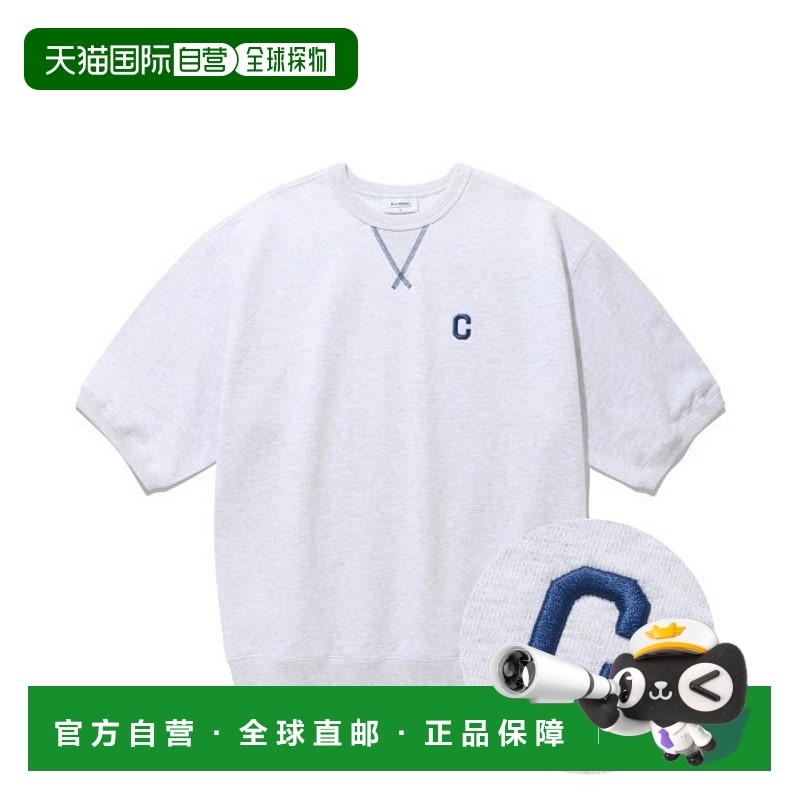 韩国直邮COVERNAT  CO2202ST42GR春夏短袖上衣韩版宽松情侣款SDJ