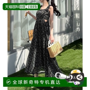 1h可退 PARTY 女士花卉印花露肩吊帶裙 74524111 日本直郵ROYAL