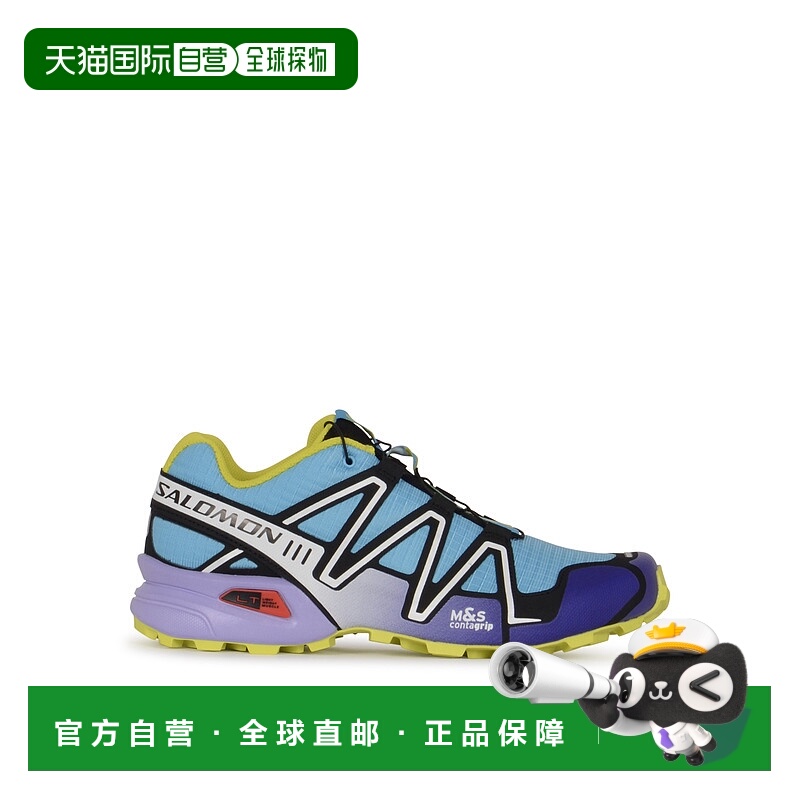 1h可退 香港直邮SALOMON 男士运动鞋 L47723100 SS2025 蓝色 Spee