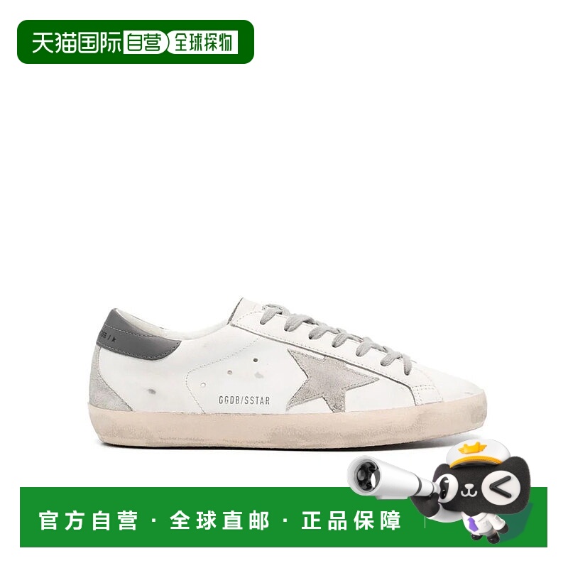 香港直邮GOLDEN GOOSE金鹅Super-star小牛皮男士低帮板鞋男款脏脏