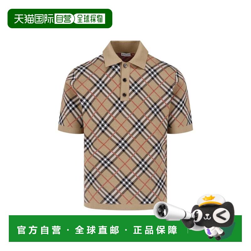 【美国直邮】burberry/博柏利 男士 Polo衫 【付后1h可退】图片