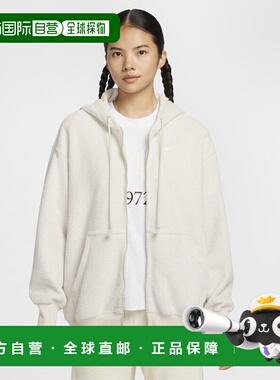 韩国直邮NIKE 女士运动茄克/外套FZ1268-104 | W NSW PHNX PLSH FZ