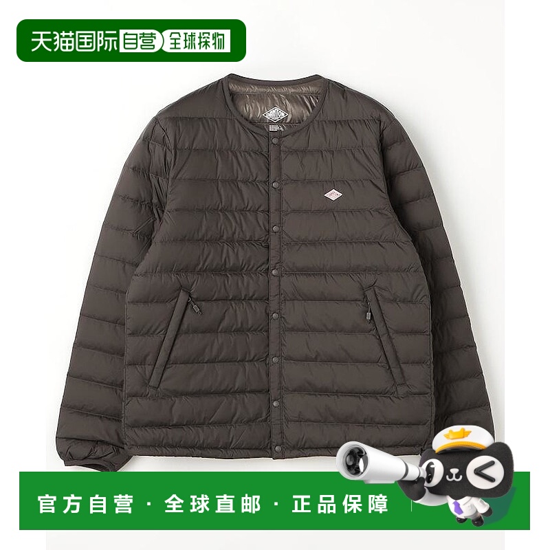 1h可退 日本直邮Danton男装90%羽绒圆领夹克 可收纳便携设计 1056