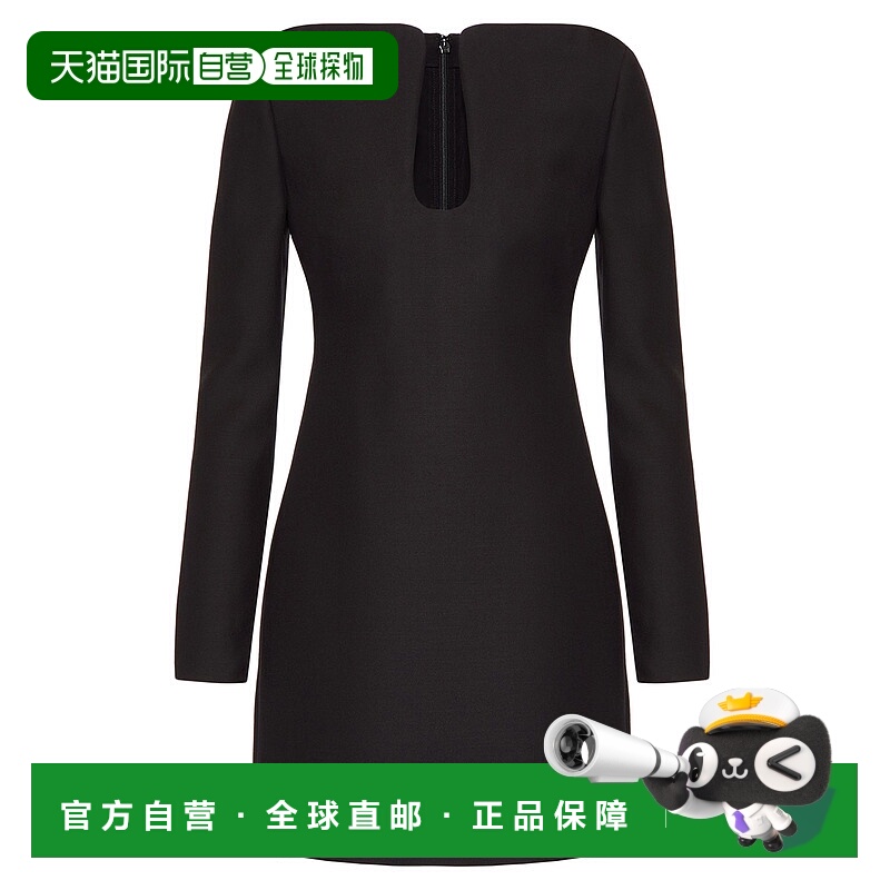 1h可退 香港直邮VALENTINO 女士半身裙 1B0VA0G61CF0NO SS2023 黑