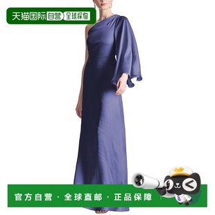 蓝色 自营sachin Keely礼服 babiSachin&Babi 美国奥莱直发