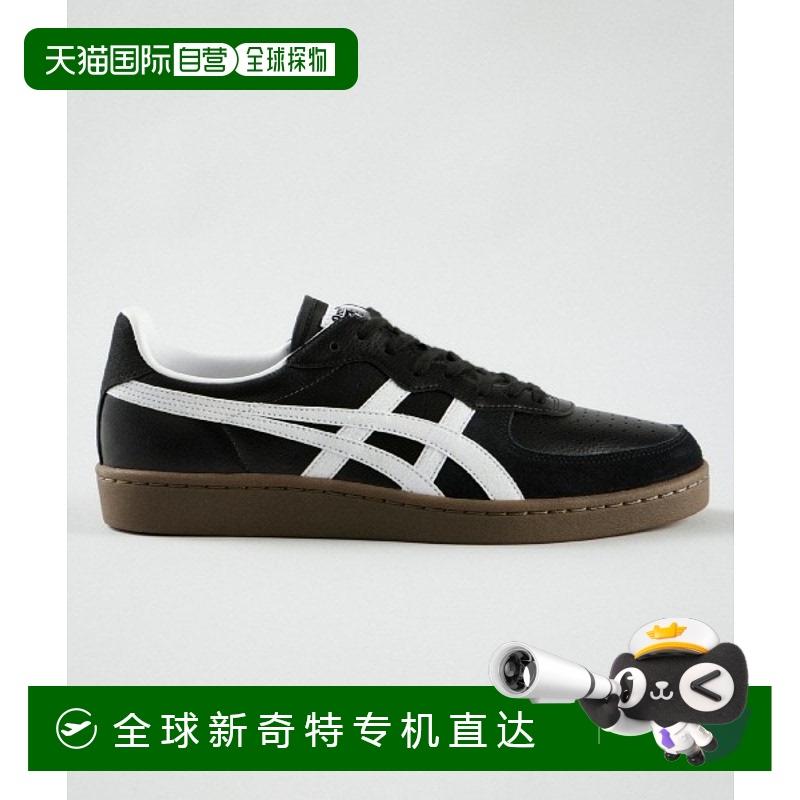 日潮跑腿Onitsuka Tiger鬼冢虎 GSM 平底休闲鞋 BlackxWhite 22.5