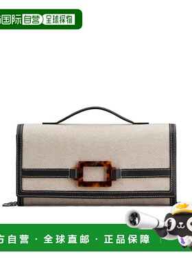 1h可退 香港直邮Roger Vivier Belle Vivier 翻盖手拿包 RBWAORC2