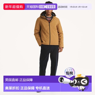 自营Nautica Mens Full-Zip Jacket - sand shore 美国奥莱直发