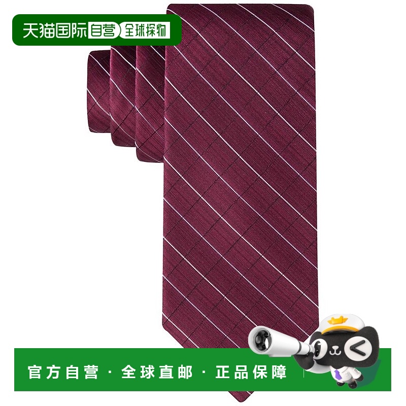 1h可退 【美国直邮】calvin klein 男士 领带新款卡尔文 克莱恩CK
