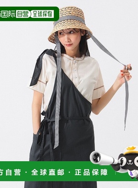 1h可退 日本直邮Healthknit 女士复古三扣亨利领短袖T恤 13140505