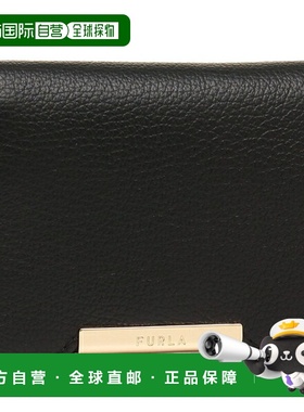 日本直邮FURLA Giada 双折钱包 黑色 女士 WP00522 HSF000 O6000