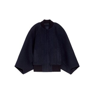 MAX MARA 女士外套 1086114306005 AW2024 黑色 长袖羊绒大衣