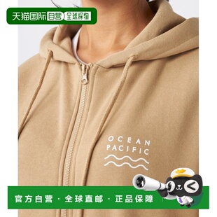 连帽拉链卫衣 1h可退 男女同款 Pacific 胸前刺绣Lo 日本直邮Ocean