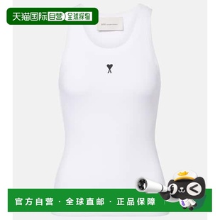 女士 Paris Ami 棉质针织背心上衣 1h可退 Cœur 香港直邮Ami