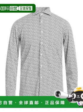 1h可退 香港直邮潮奢 Alessandro Gherardi 男士 花纹衬衫