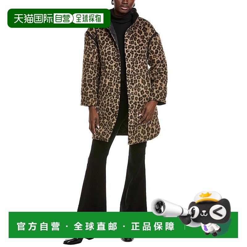 自营NOIZE Nancy Reversible Coat - black 美国奥莱直发