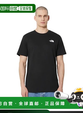 香港直邮THE NORTH FACE 男士T恤 NF0A87NPJK31 CO 黑色