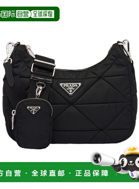 香港直邮Prada Re-Nylon徽标单肩包腋下包 1BC151RDJN