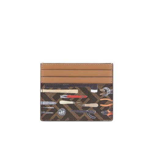 Fendi FF 帆布卡夹 7M0164ARAO