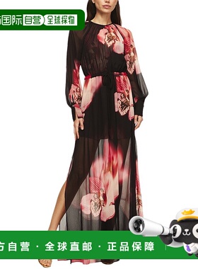 自营MISA Los Angeles Naomi Maxi Dress - black 美国奥莱直发