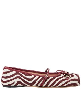 Gucci Gucci Horsebit 芭蕾平底鞋 835755AAE4P
