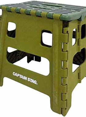 鹿牌 踏脚椅 折叠踏脚 M 号 绿色 UW-1509